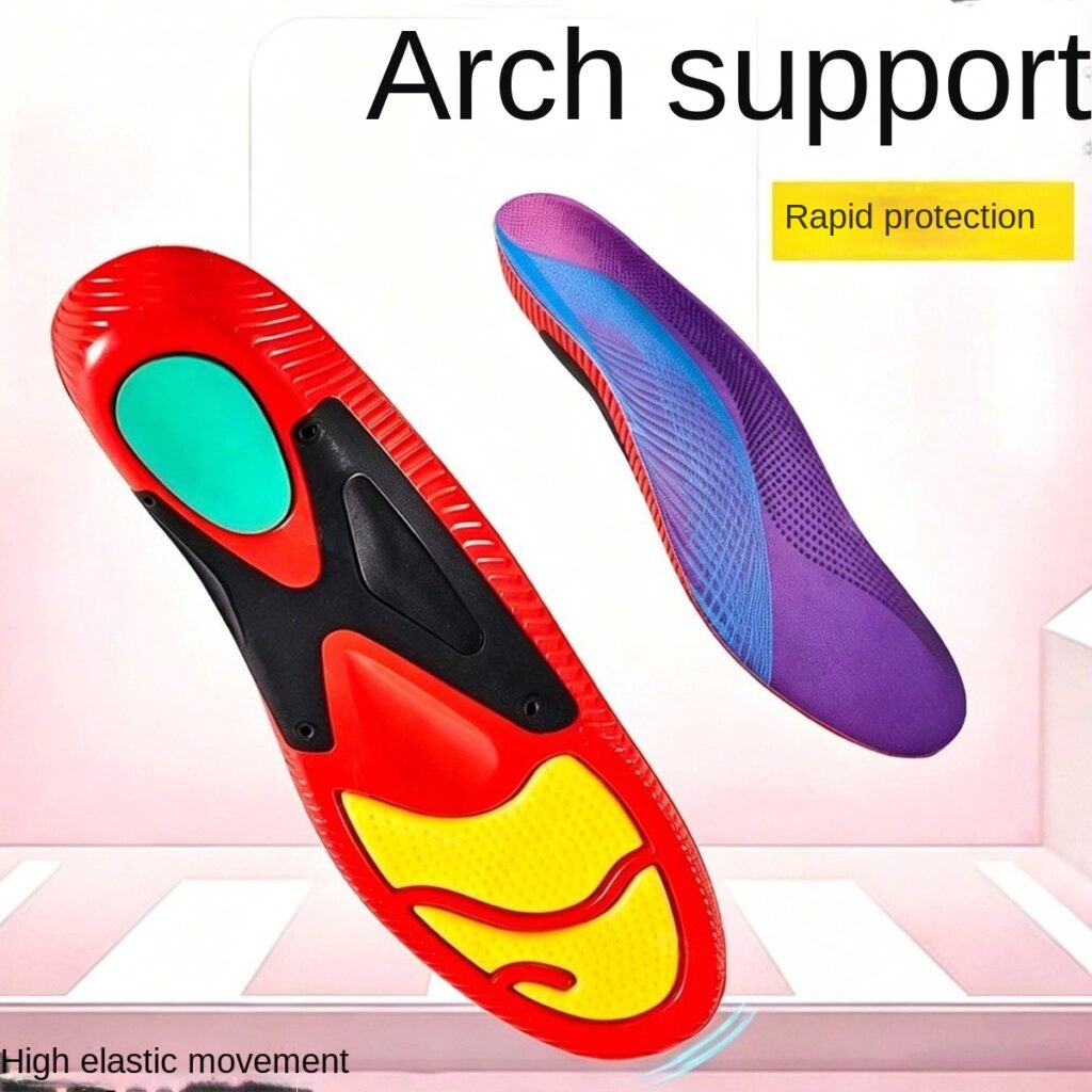 Arch Support Insoles, U-Shaped Heel Cups To Prevent Pronation And Supination, Flat Foot Insoles That Prevent Heel Chafing