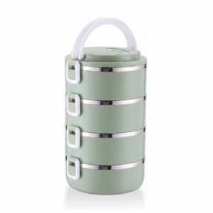 Stainless steel 4 compartment Lunch Box