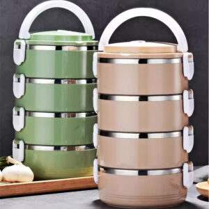 Stainless Steel Lunch Box For Office Workers, Simple Portable Lunch Box For Students, Canteen Insulated Bucket, Sealed Lunch Box With Food Container, Insulated Lunch Box