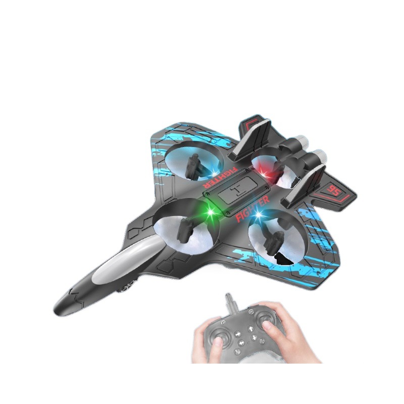 Cross-border New Product Children's Remote Control Aircraft Fighter Glider Primary School Student Small Boy Toy Foam Drone - Image 5