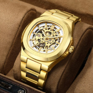 Swiss Men's Watch Mechanical Watch Hollow New Men's Watch Automatic Brand Business Watch