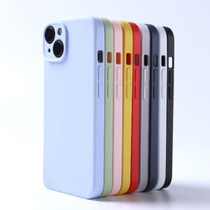 Mobile Phone Cases Are Produced In Batches With Color Drawings, And Custom-processed Embossed Color TPU Silicone Fine-hole Protective Covers