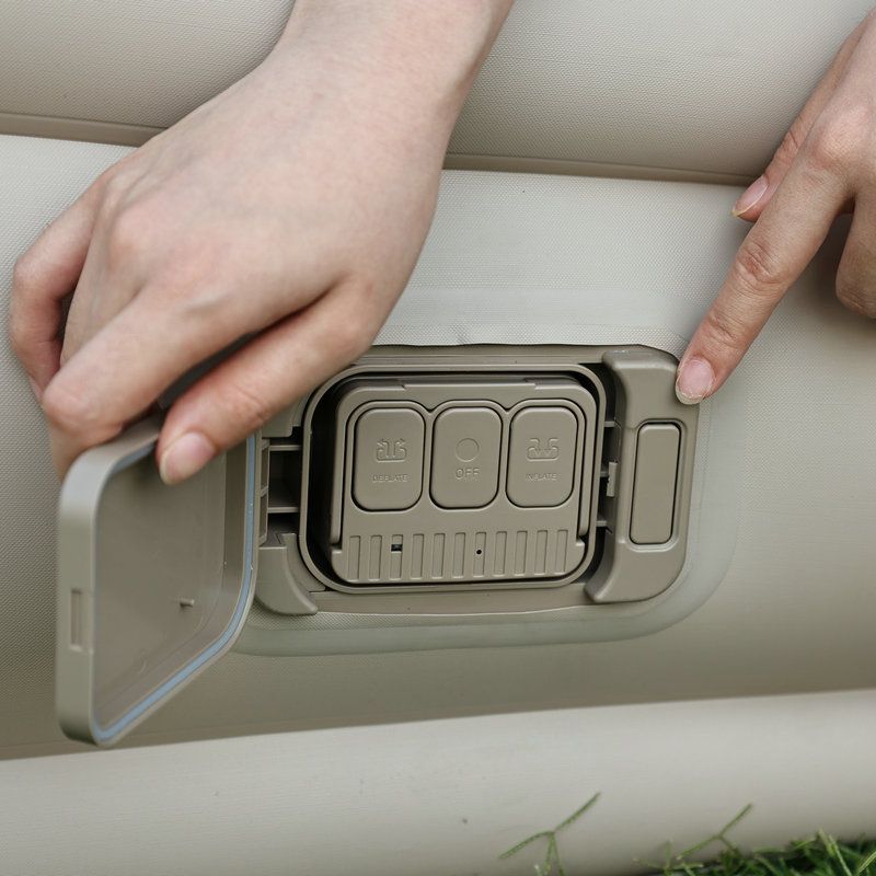 Single Mattress Camping Tent Inflatable Cushion Thickened Automatic Inflatable Bed Lunch Break Floor Laying Outdoor Inflatable Built-in Pump - Image 3