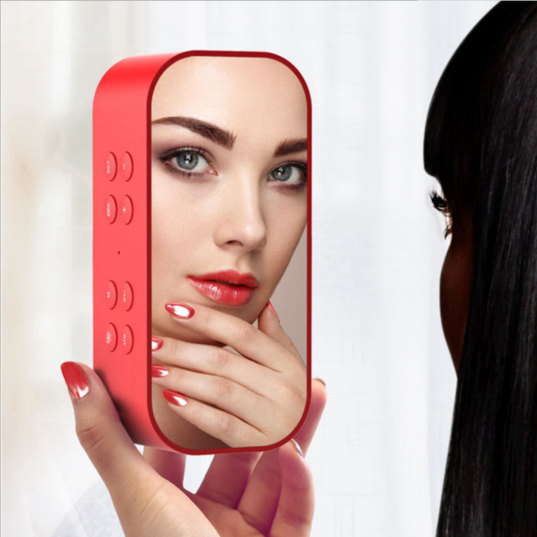 Wireless bluetooth speakers with LED display Clock - Image 4