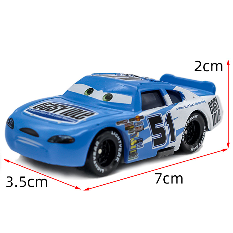 Racing Car Story Children's Toy Car Alloy Car McQueen Uncle Mai Car Wang Luba Sheriff Die - Image 4